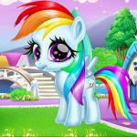 Rainbow Pony Caring